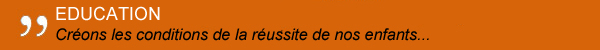 Eric Lafond 2014 - Projet Education Eric Lafond 2014 - Projet Education